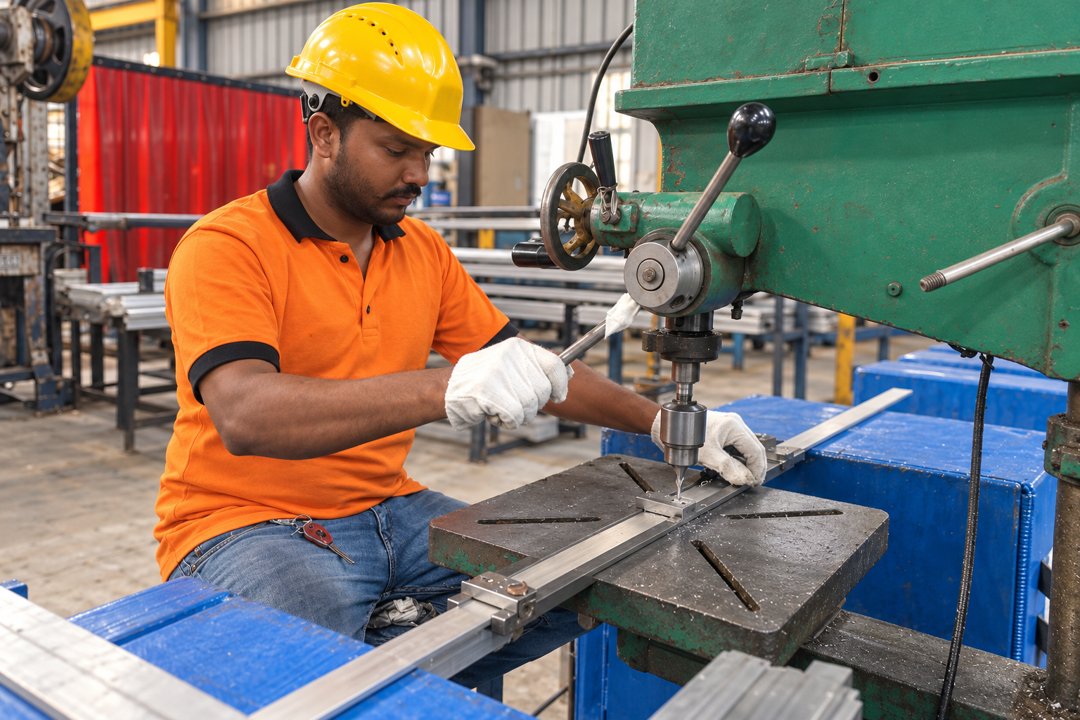 Banco Aluminium drilling operation