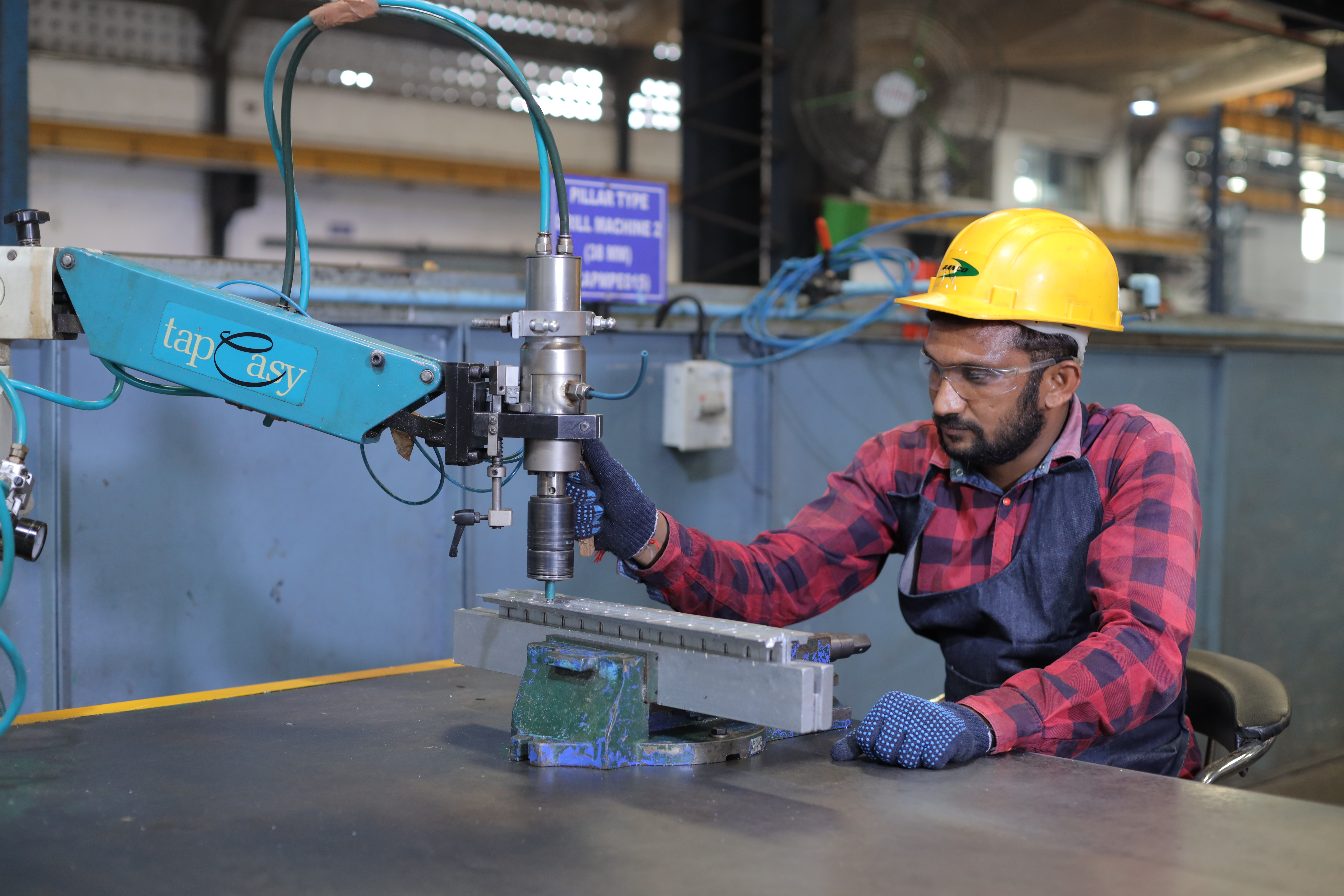 Banco Aluminium tapping operation
