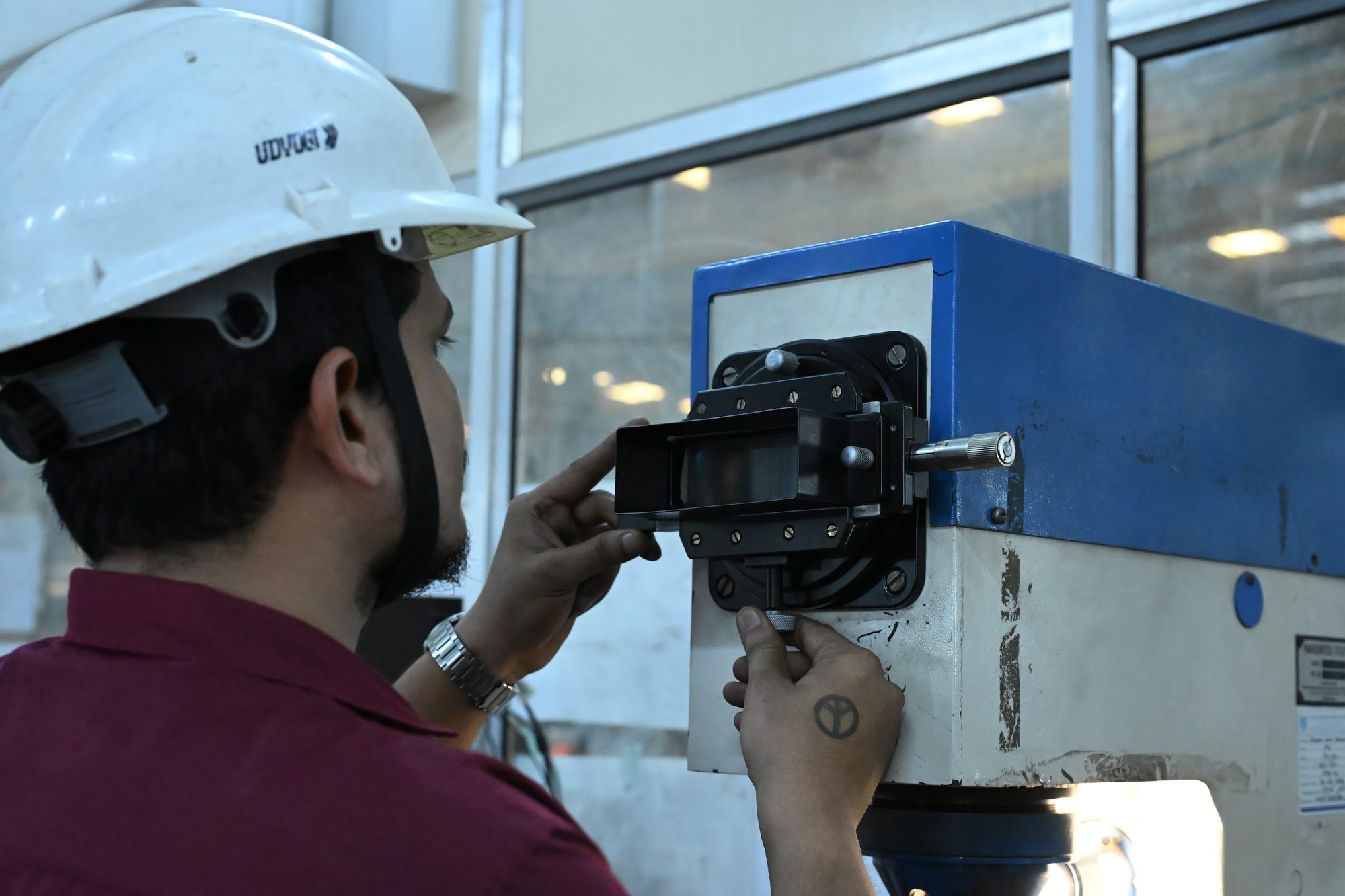 Hardness testing